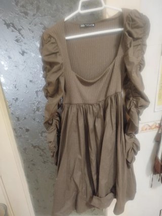 Vestido ZARA marrón talla única