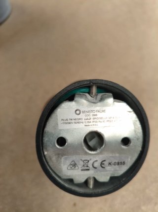 Lámpara LED Decorativa Negra