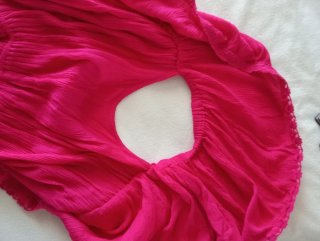 Vestido largo fucsia Pedro del Hierro