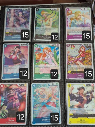 One Piece Card Game - Lote de Cartas