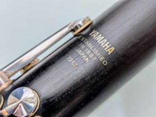 Clarinete YAMAHA Custom 72CS ¡Una joya!