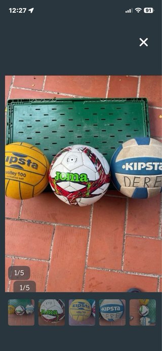 3 Palloni: Calcio, Pallavolo e Altro