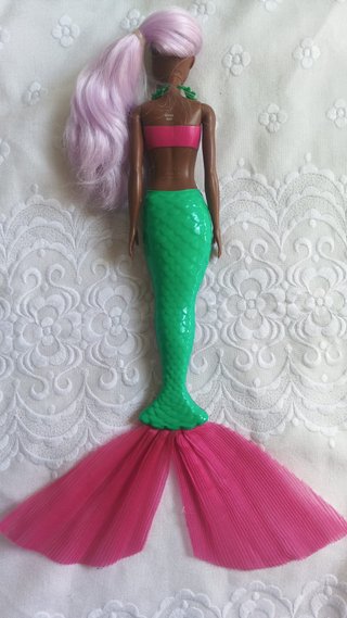 Lote 2 Barbie Color Reveal Sirenas