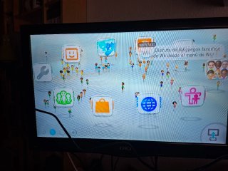 Nintendo Wii U Negra Consola + Accesorios