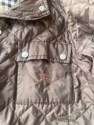 Cazadora Burberry Marrón Acolchada