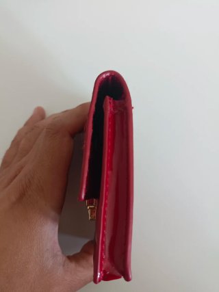 Borsa in pelle scamosciata rossa autentica MIU MIU