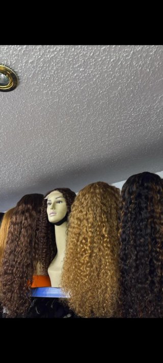 Pelucas pelo humano natural larga