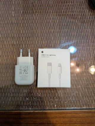 Cargador y Cable apple USB-C a Lightning