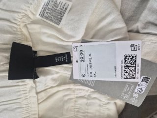 Pantalón casual hombre blanco