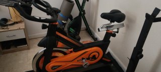 Bicicleta Spinning Naranja