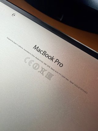 MacBook Pro 13 A1502 128GB Argento