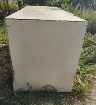 Baúl de metal inoxidable de carovana  2mx1m