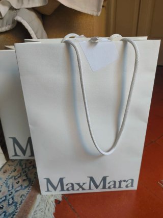 3 Borse Regalo Max Mara Bianche