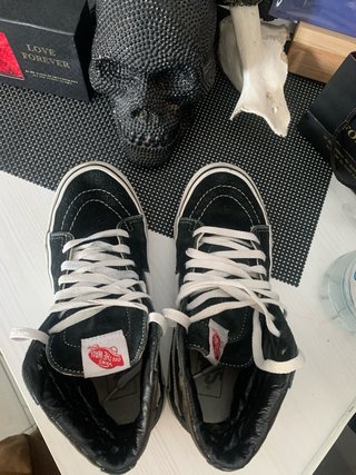 Vans Sk8-Hi Zapatillas Negras Talla 38