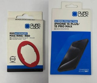 Pack Mag Ring Rojo + Protector Pantalla
