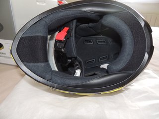 Casco HJC Integral XXL Negro/Amarillo