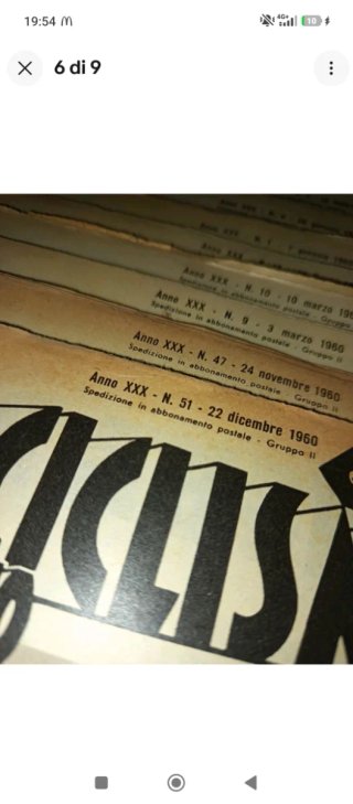 lotto 31 riviste il calcio e il ciclismo 1960