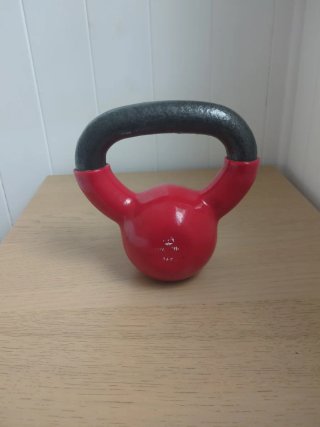 Pesa Rusa 4kg Roja y Negra