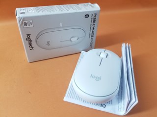 Ratón Inalámbrico Logitech Pebble M350s Bluetooth