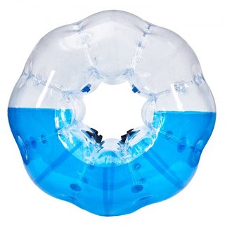 Bola Inflable de Choque 1-Pack, 5FT/1.5M Bolas Zorb Sumo para Adolescentes y Adultos, Bolas de Burbuja Humana de PVC de 0.8mm para Juegos de Equipo al Aire Libre, Juguetes de Choque para Jardín, P...