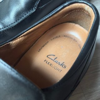 Zapatos Clarks Negros Hombre