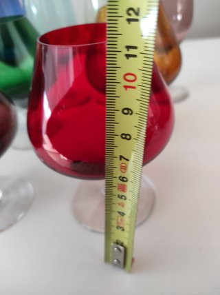 Calice da liquore vintage in cristallo