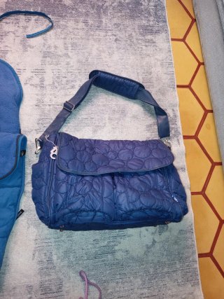 Saquito Silla Paseo Invierno Azul Oscuro