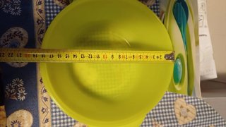 Tupperware Contenitore Alimenti Blu/Verde