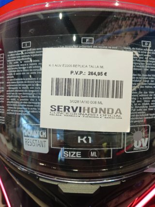 Casco AGV K1 talla ML