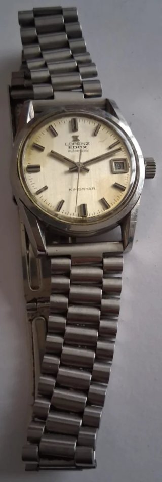 Orologio Lorenz Edox Kingstar Automatico Anni '70
