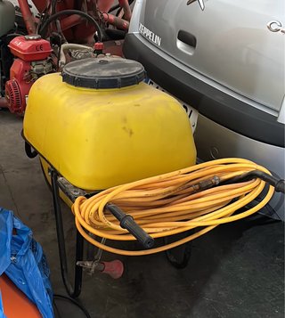 Cuba 100L con motor funcionando perfectamente