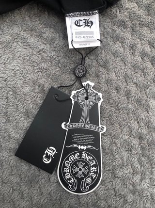 Camiseta Chrome Hearts Negra Manga Larga
