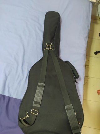 Accesorios guitarra: funda/ cejilla / colgante
