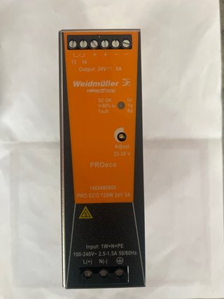 Fuente Alimentación Weidmüller 120W 24V 5A