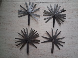 Lote de 4 Galgas