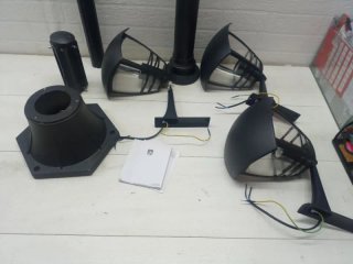 Farola de exterior 3x60W Philips
