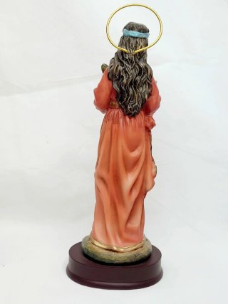 Santa Lucía: Figura, Colgante y Estampa.
