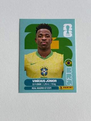 Cromo Vinicius Mundial 2026 Panini