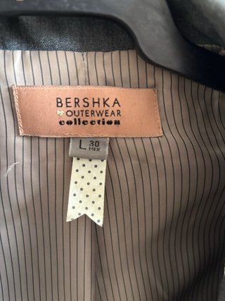 Americana gris Bershka Talla M