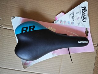 Sillín Bicicleta Mujer Rockrider RR Azul