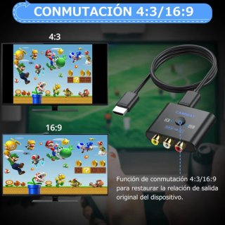 Adaptador CAMWAY RCA a HDMI