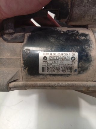 Motor Arranque Dodge/Chrysler/Jeep 2.0,05033440AC