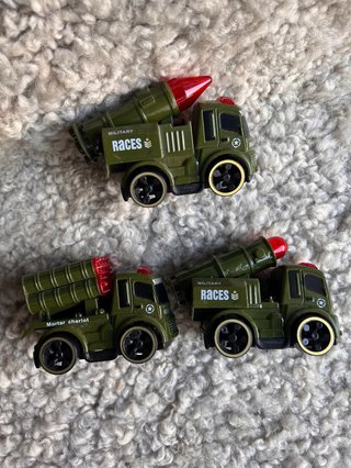 Coches Juguete Militares y Construcción