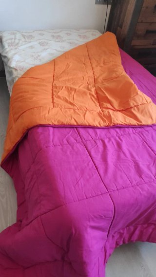 Colcha MB Home Italy Matrimonio Reversible.