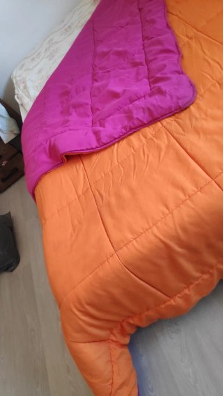 Colcha MB Home Italy Matrimonio Reversible.