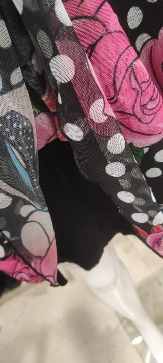 Vestido Maria Escoté x Desigual lunares y flores