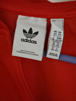 Chaqueta Adidas Roja Talla XS