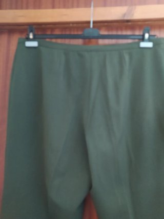 Set blazer e pantaloni donna verde