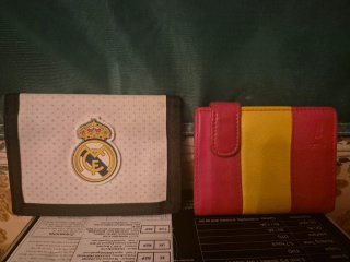 Carteras Real Madrid y Selección Española