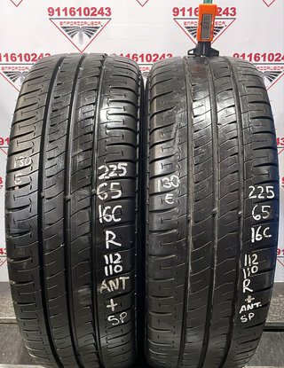 -225 65 16C R MICHELIN RUEDA AL 90% VIDA UTIL